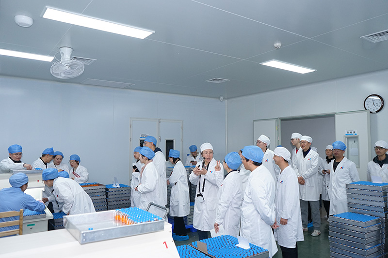 江西省药品检查员中心药品生产企业现场实训 在赣南海欣药业开展